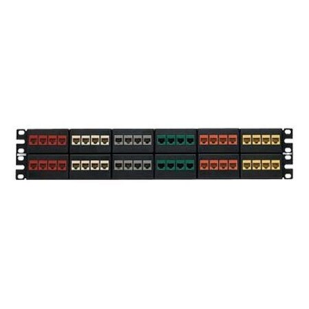 Panduit Net key Category 6 Punch down Patch Panel - 2U 11448042